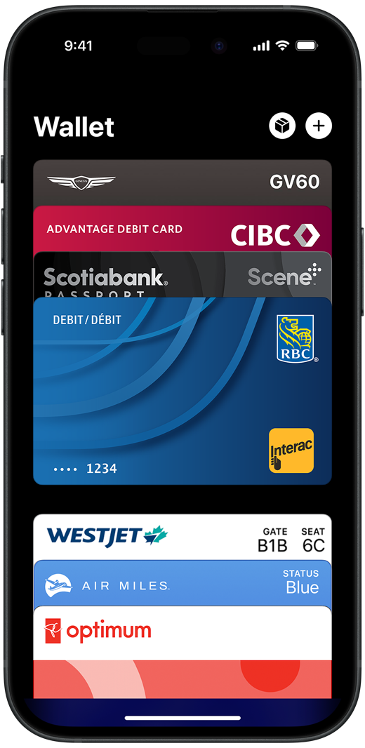 Digital loyalty cards in Apple Wallet